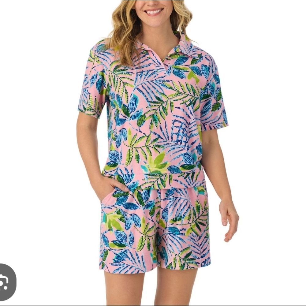 Cuddl Duds Multicolor Floral Set